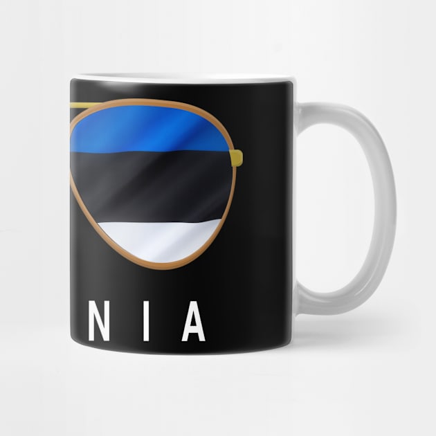 Estonia Sunglasses, Estonia Flag, Estonia gift , Estonian by JayD World